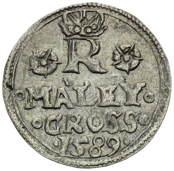 Kleingroschen 1589 - back