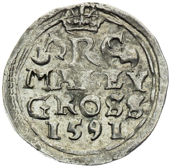 Kleingroschen 1591 - back