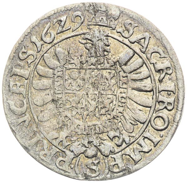 3 Kreutzer 1629 - back