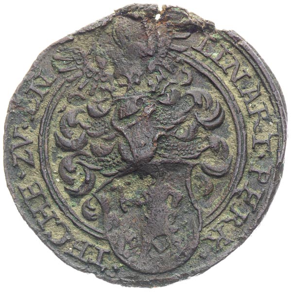 Raitpfennig (end of 16th century) - back