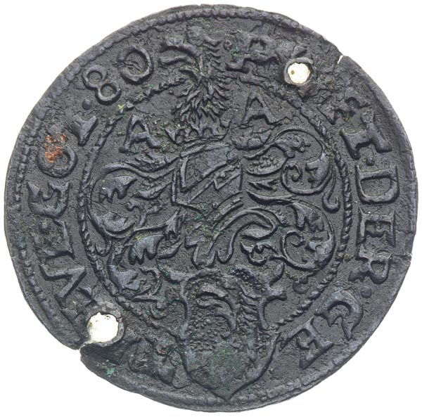 Raitpfennig 1580 - front