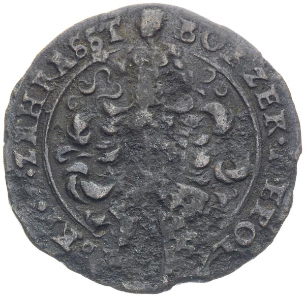 Raitpfennig (around 1570–1600) - back