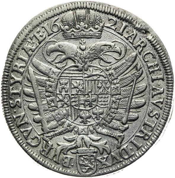 Thaler 1621 - back