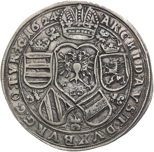 Thaler 1624 - back