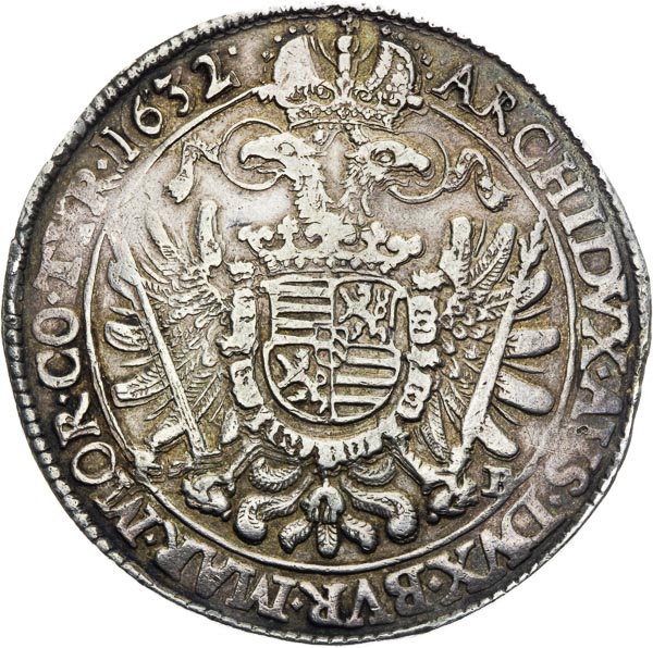 Thaler 1632 - back
