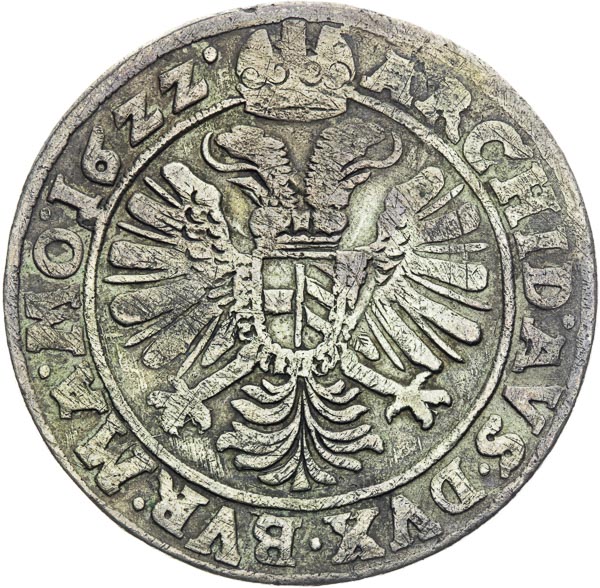 150 Kreutzer 1622 - back