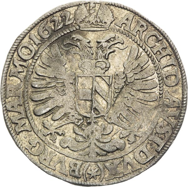 150 Kreutzer 1622 - back