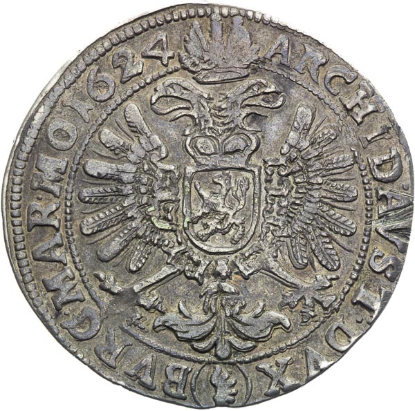 1/2 Thaler 1624 - back
