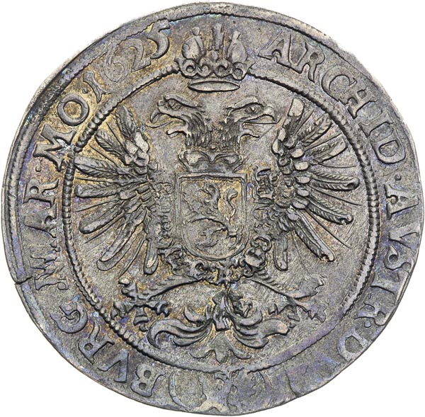 1/2 Thaler 1625 - back