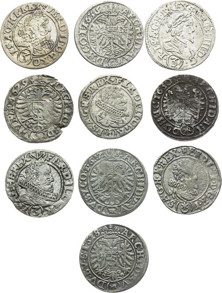 3 Kreutzer (10 pcs) - front