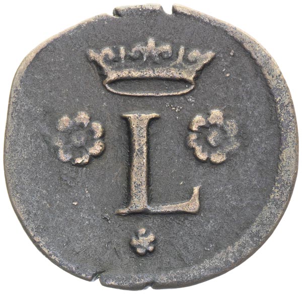 Důlní známka 1667 - avers