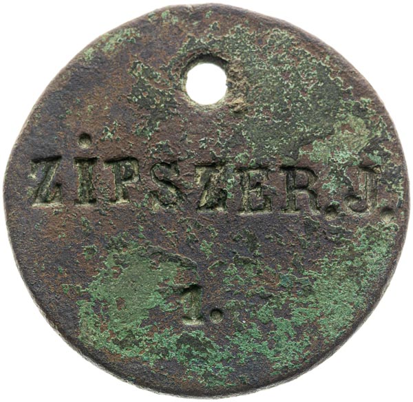 Corvée token  - front