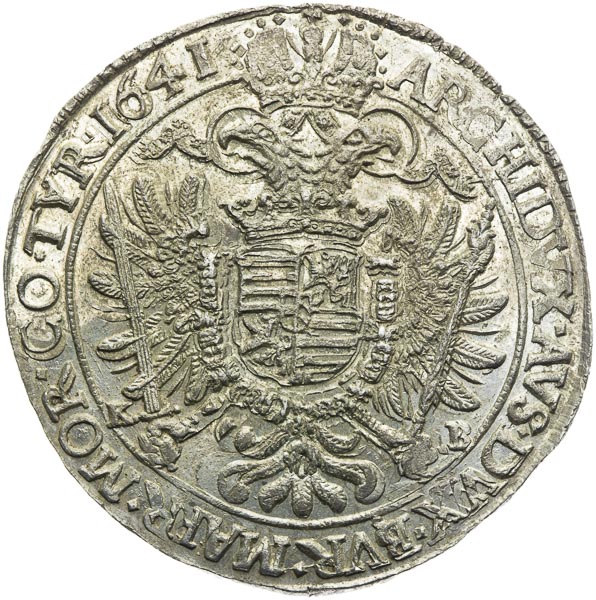 Thaler 1641 - back