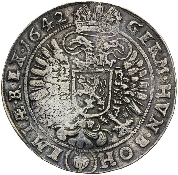 Thaler 1642 - back