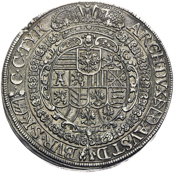 Thaler 1657 - back