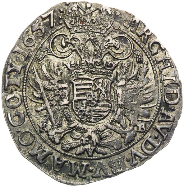 1/4 Thaler 1657 - back