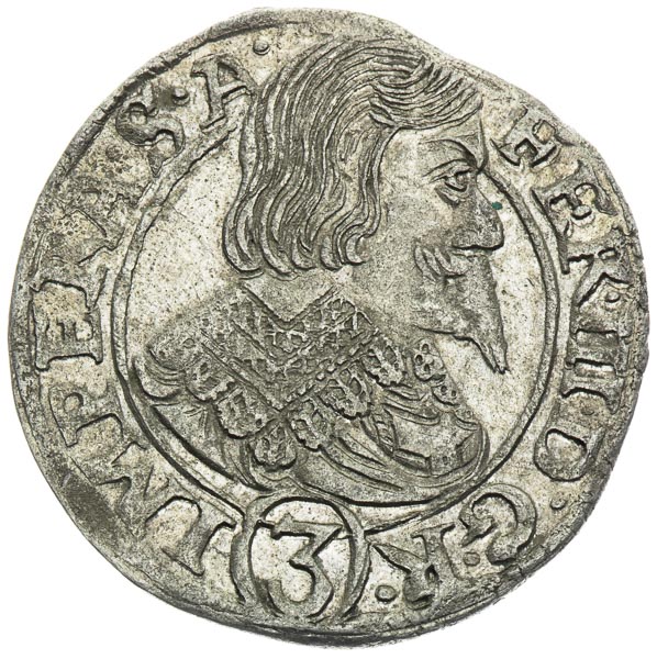 3 Kreutzer 1638 - front
