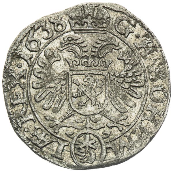 3 Kreutzer 1638 - back