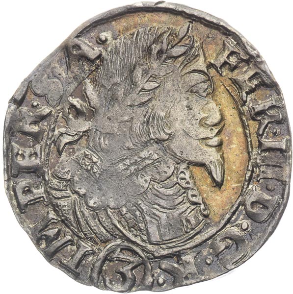 3 Kreutzer 1657 - front