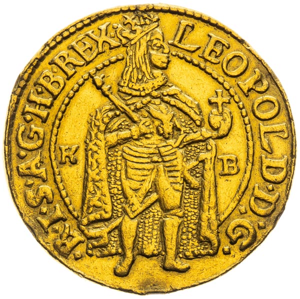 Ducat 1664 - front