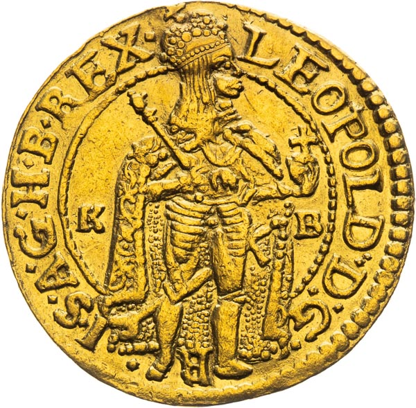 Ducat 1679 - front