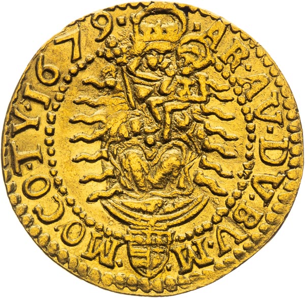 Ducat 1679 - back