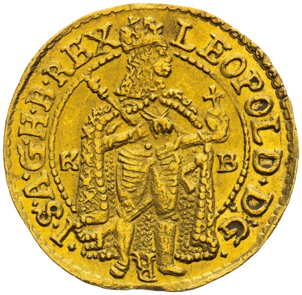 Ducat 1681 - front
