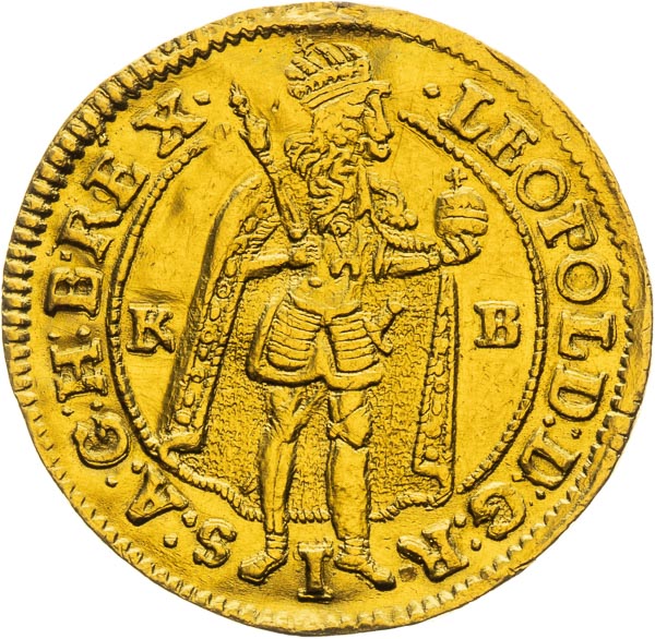 Ducat 1701 - front