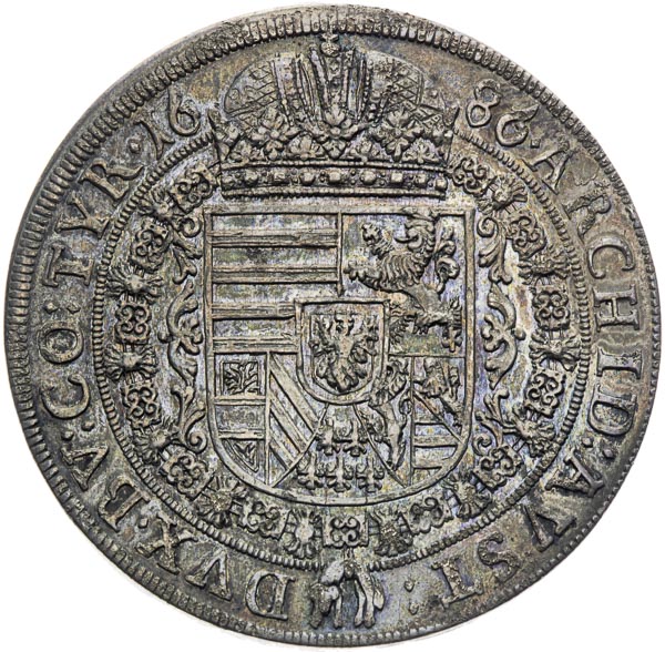 Thaler 1686 - back
