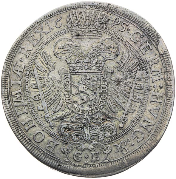 Thaler 1695 - back