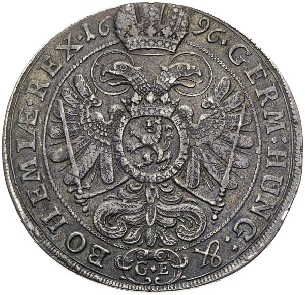 Thaler 1696 - back