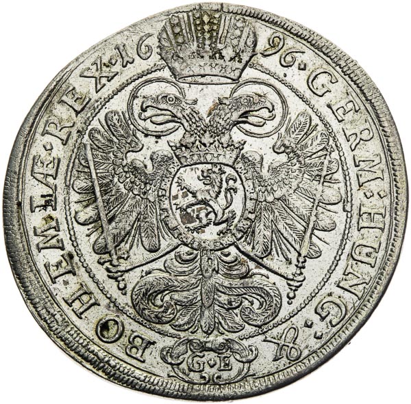 Thaler 1696 - back