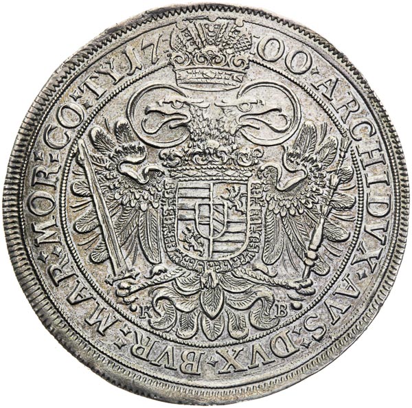 Thaler 1700 - back