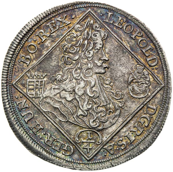 1/4 Thaler 1701 - front