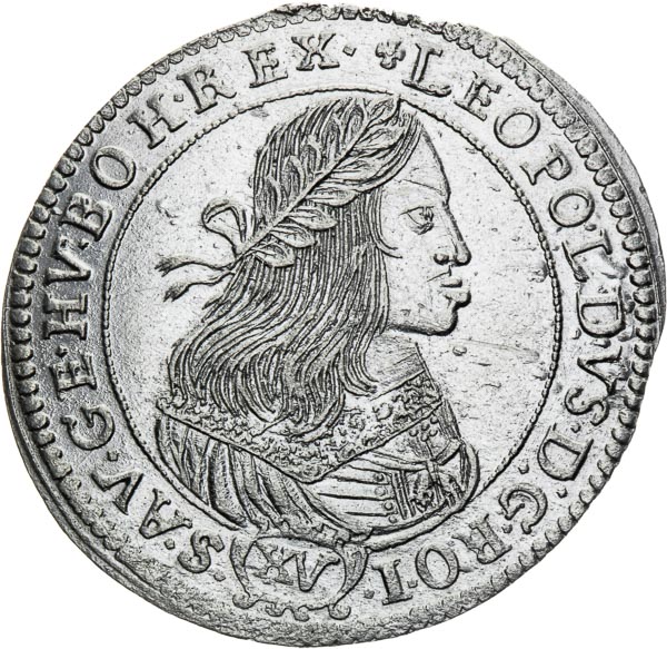 XV Kreutzer 1661 - front