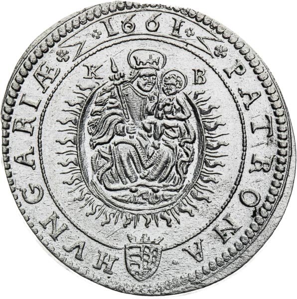 XV Kreutzer 1661 - back