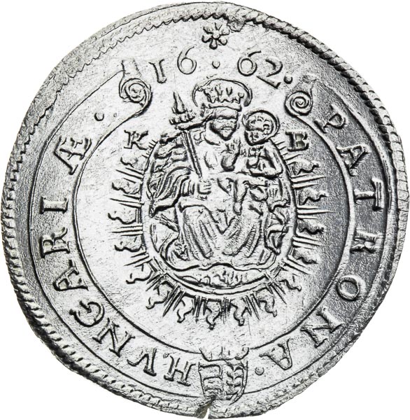 XV Kreutzer 1662 - back