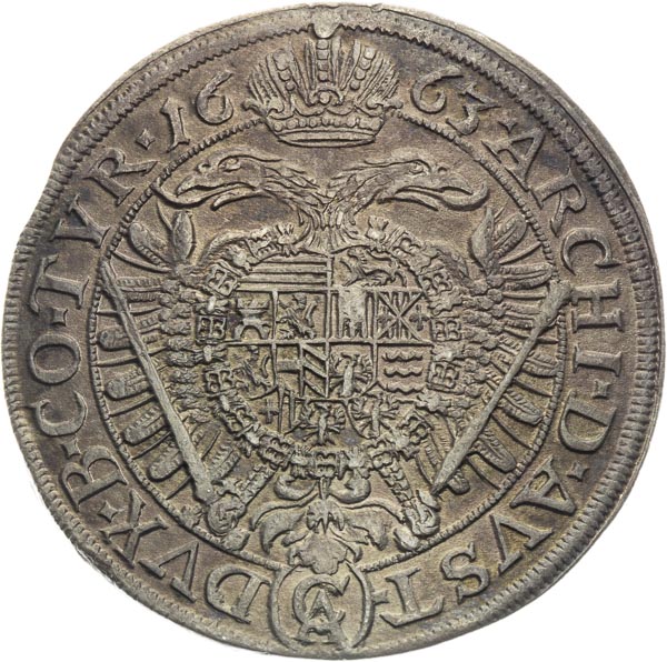 XV Kreutzer 1663 - back