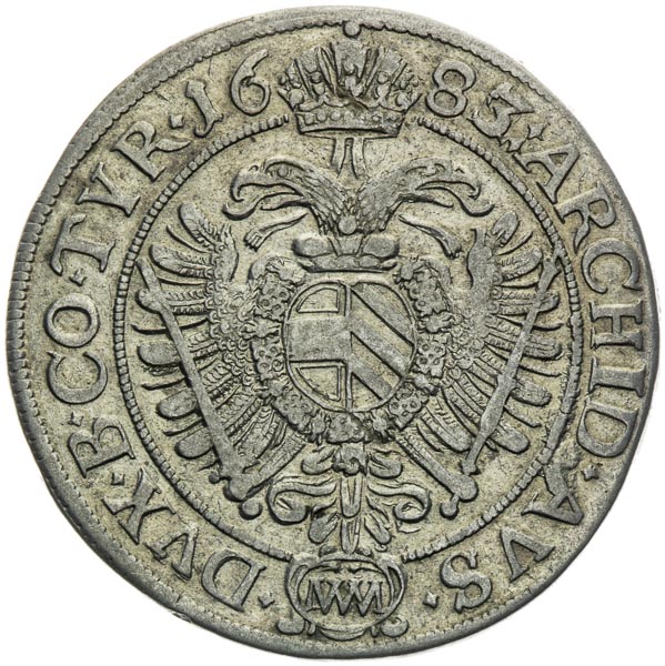 XV Kreutzer 1683 - back