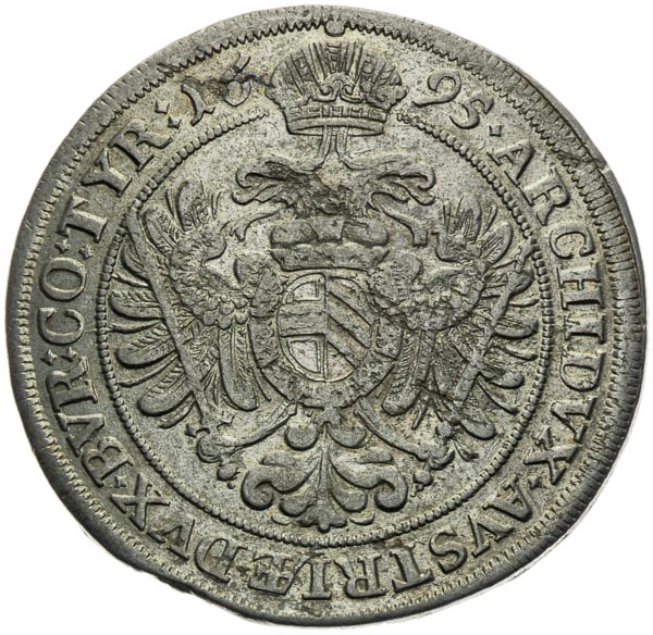 XV Kreutzer 1695 - back