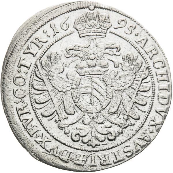 XV Kreutzer 1695 - back