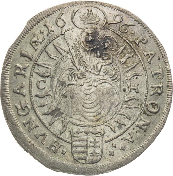 XV Kreutzer 1696 - back