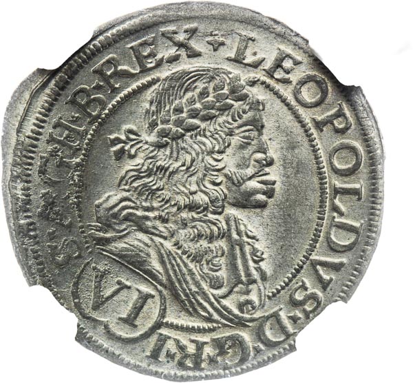 VI Kreutzer 1676 - front