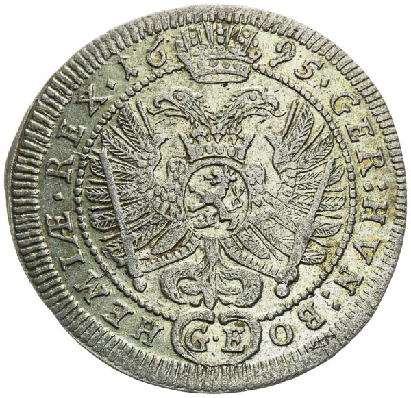 3 Kreutzer 1695 - back