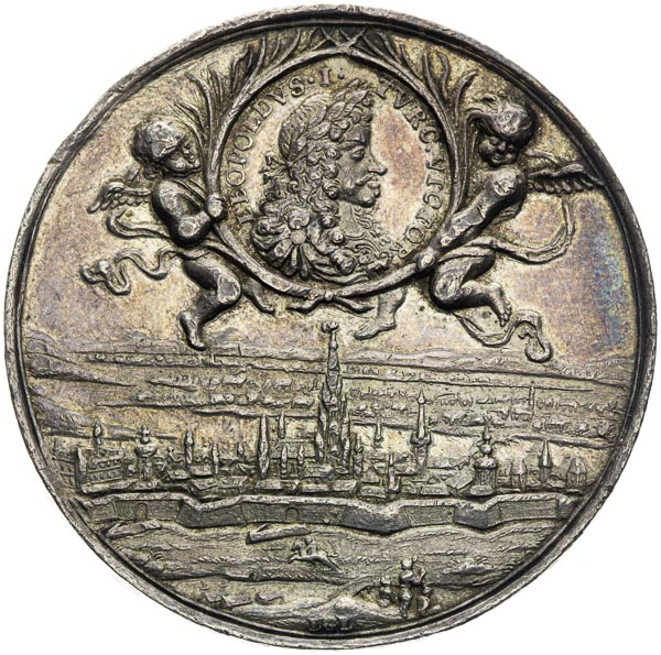 Silver medal 1683 - front