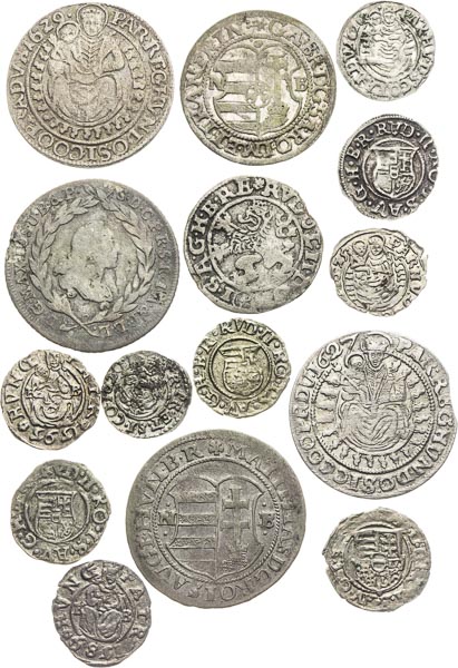 Silver Coins (15 pcs) - front