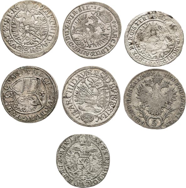 3 Kreutzer (7 pcs) - back