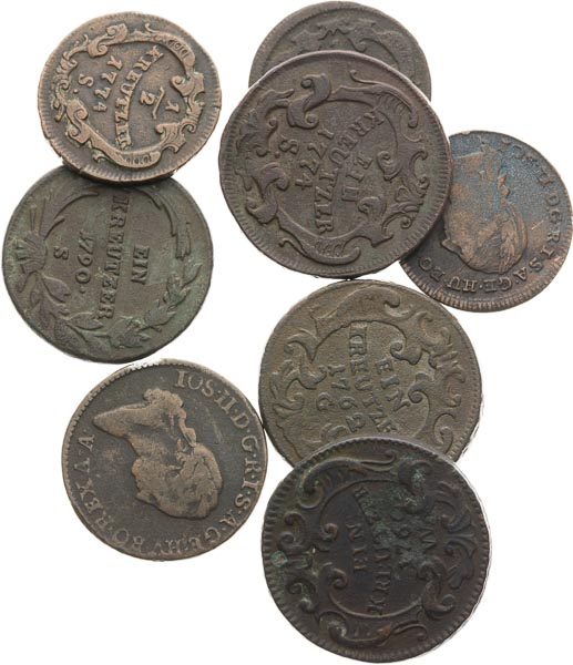 Coins (23 pcs) - back