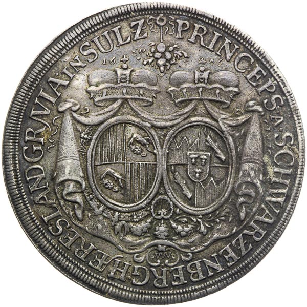 Thaler 1696 - back