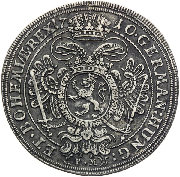 Thaler 1710 - back
